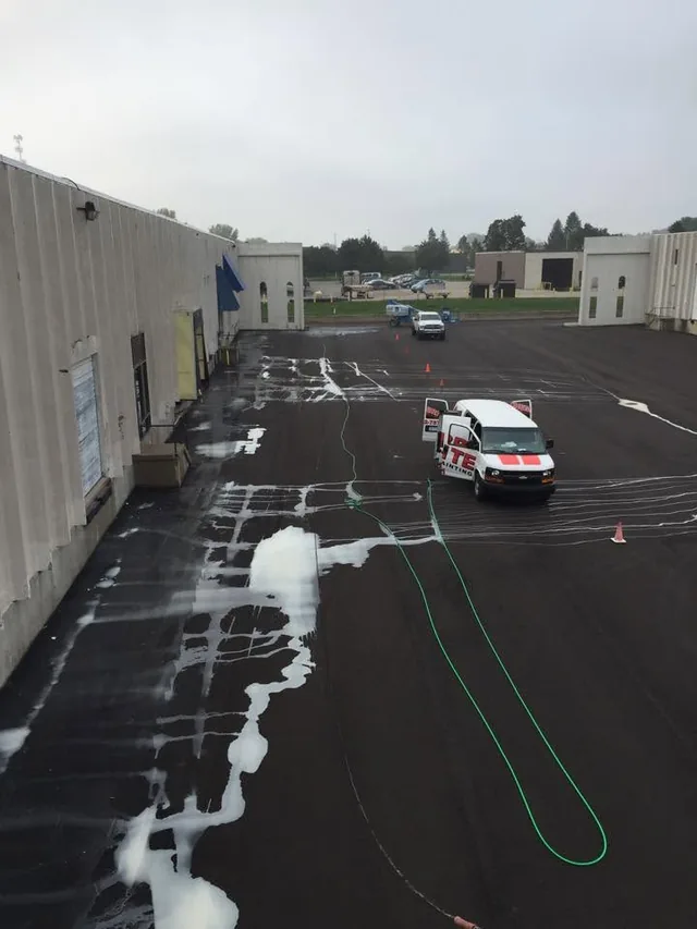 Warehouse soft-wash