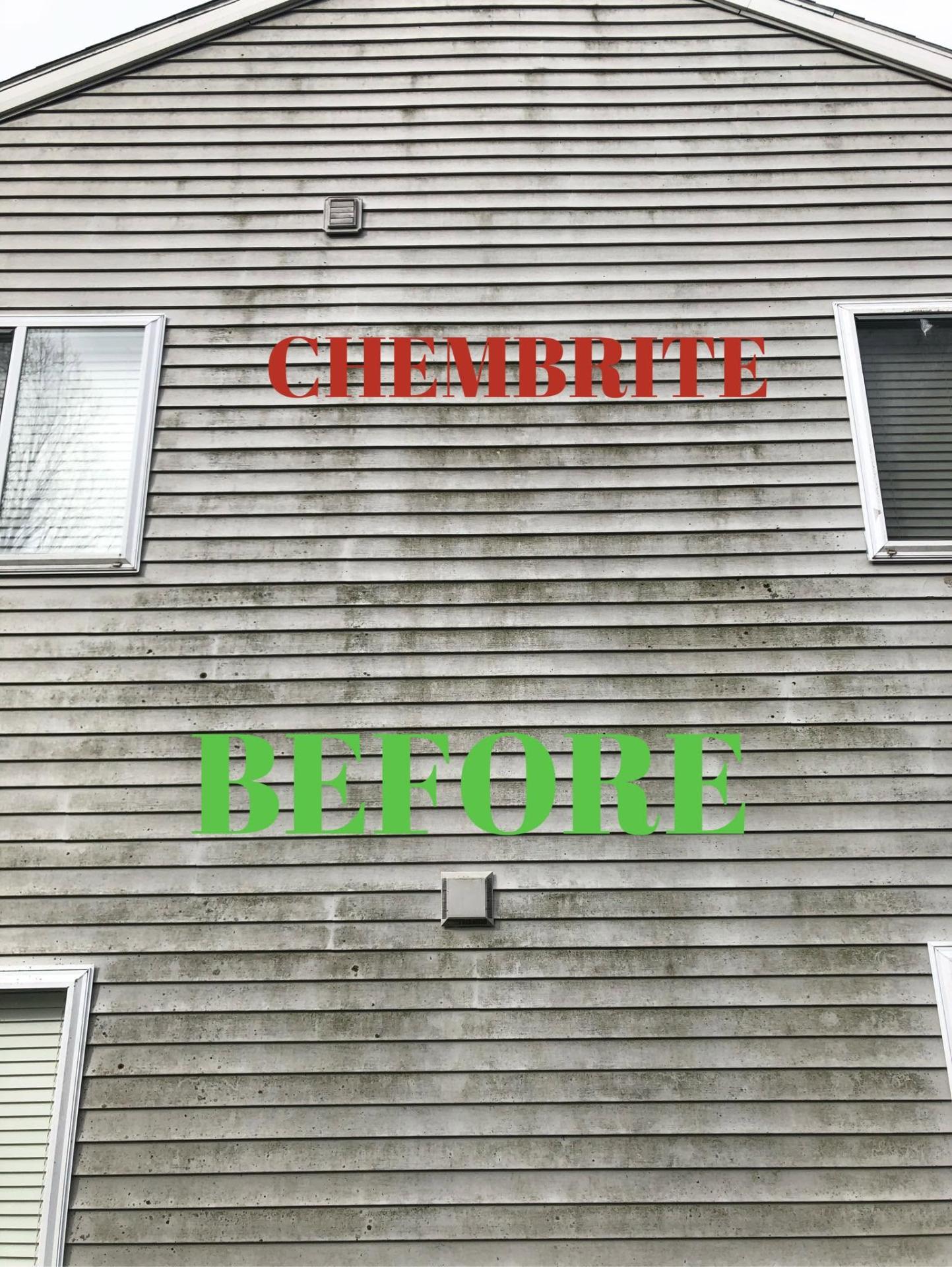 Siding — before